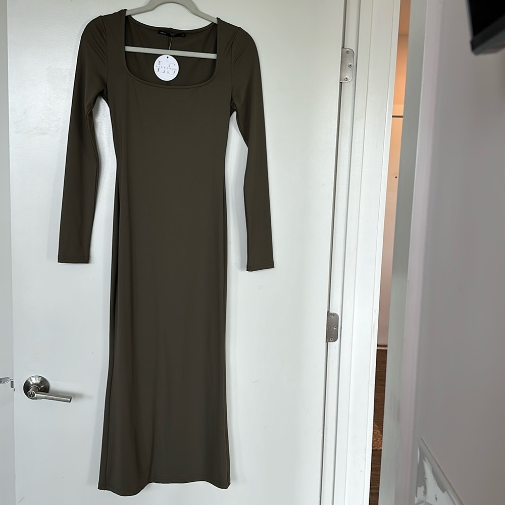 Green Bodycon Dress NWT
